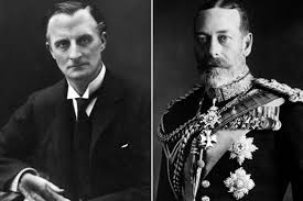 Sir Edward Grey (left) and King George V, both of whom questioned House before Lusitania was torpedoed