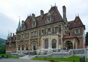 Rothschild Schloss Hinterließen in Austria- Hungary.