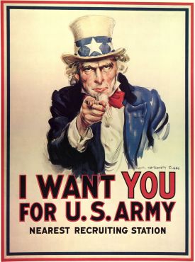 American Recruitment Poster 1917