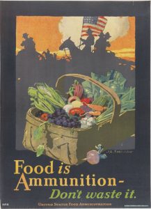 Hoover took charge of the US Food Administration, but it was not destined for Germany.