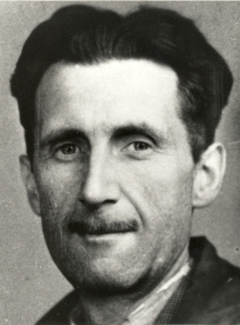George Orwell, press photograph.